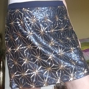 Sequin Miniskirt